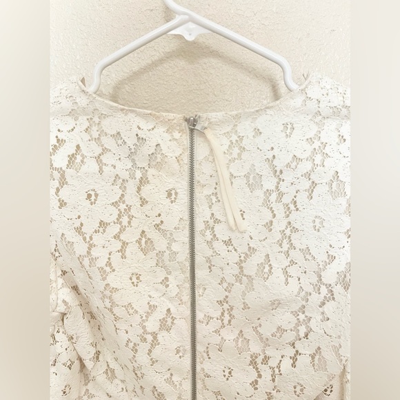 Saylor two piece white crochet matching set XS BY FREE PEOPLE x REVOLVE - Picture 8 of 15